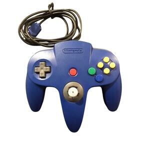 Nintendo 64 Original Controller Blue